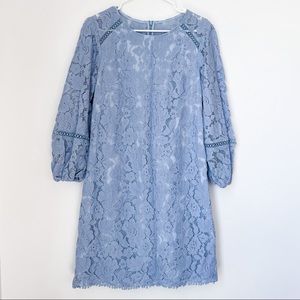 Vince Camuto Lace Long Sleeve Dress